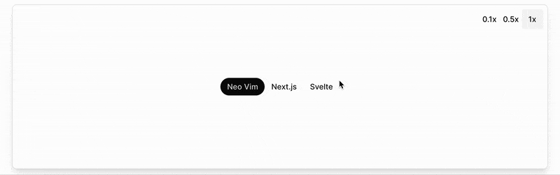 Animated Tabs